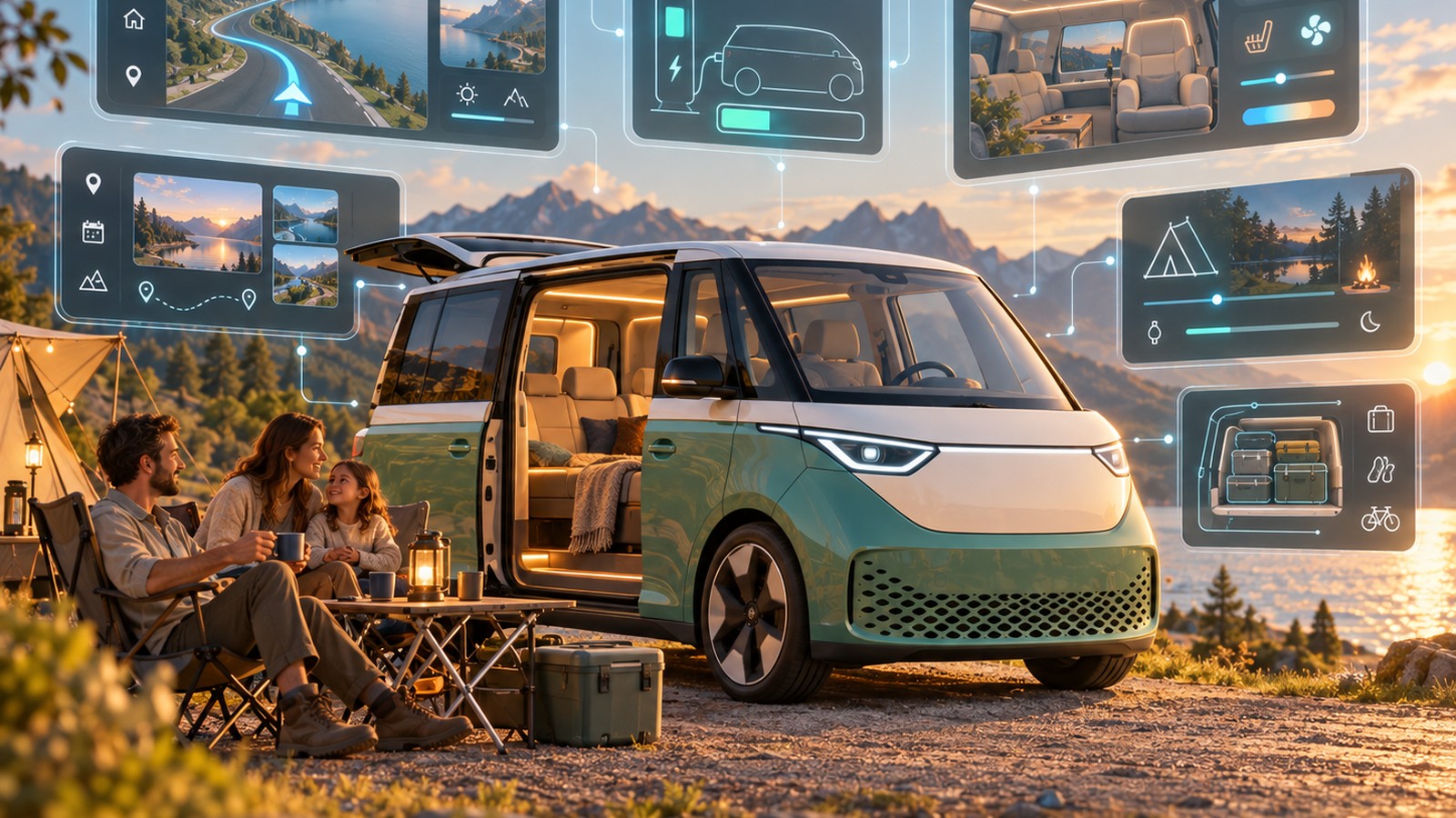 VW ID. Buzz als Reise- und Campingfahrzeug – Software sollte die Produktidentität unterstützen