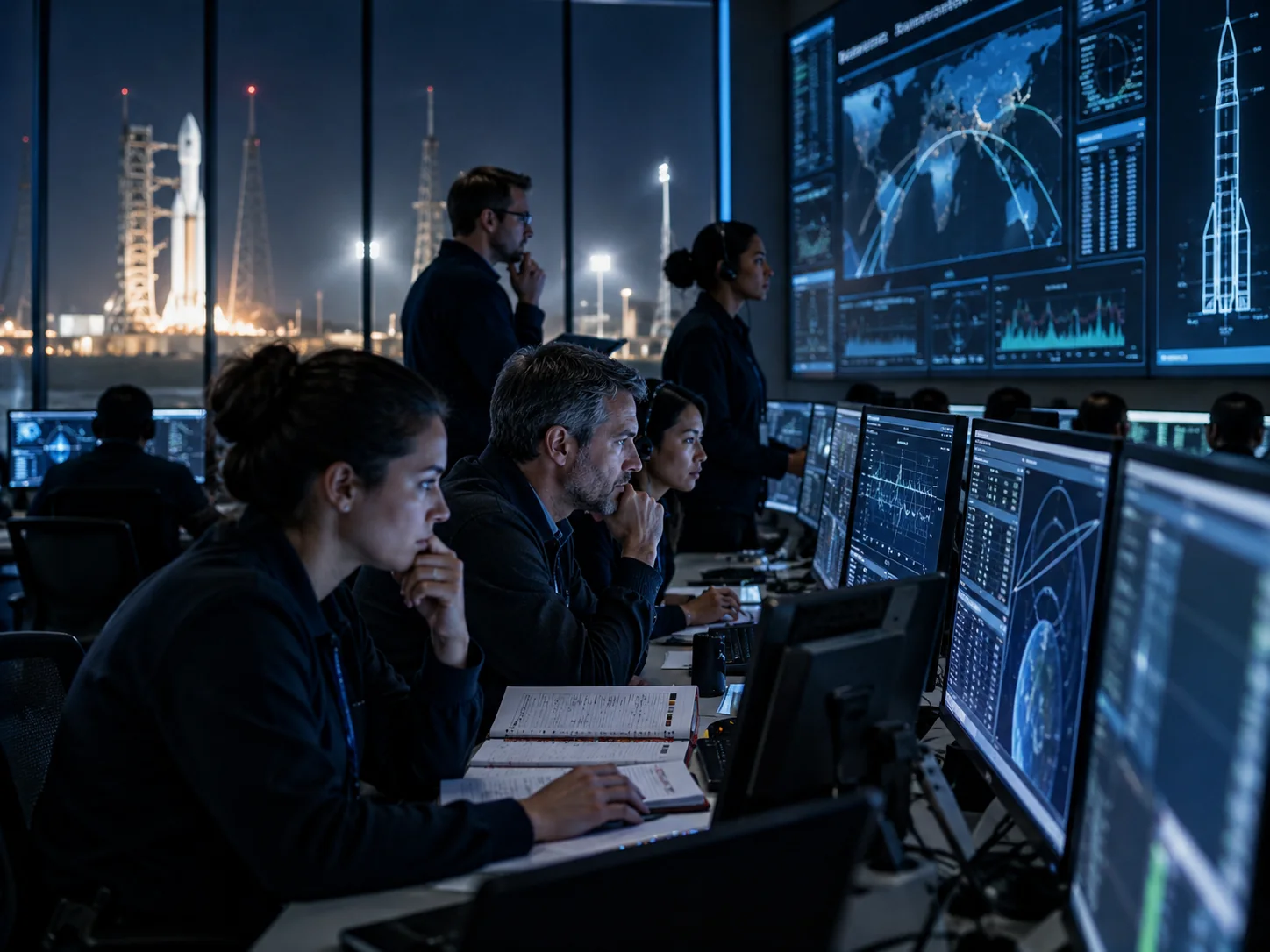 Mission control as a metaphor for reliability: visibility, monitoring, routines and dependable delivery instead of heroic individual effort.